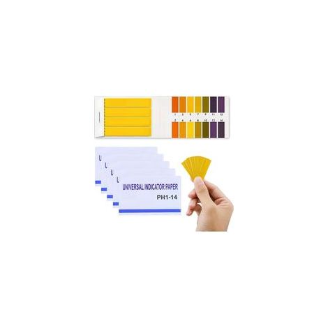 Bandelette Ph(5X Pack De 80), 400 Bandelettes De Test De Valeur Ph, Plage De Mesure 1-14, Papier De Test Tournesol Pour La Aquariums Salive Eau Test De Sol (1/5)