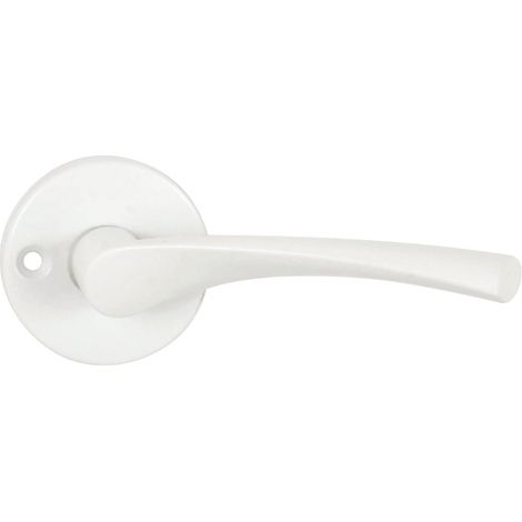 DOMINO Poignée de porte EVA-R Blanc Poignée Sans rosace (1/5)