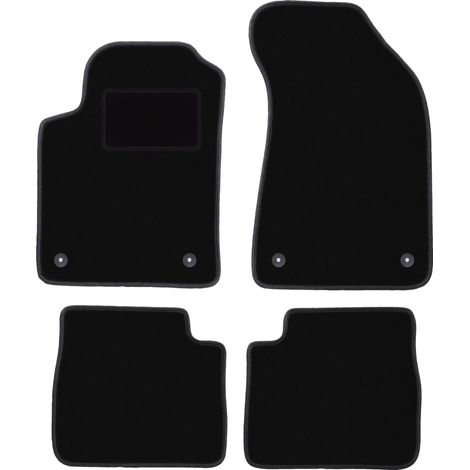 Tapis en velours noir pour : Lancia Delta III à hayon (2008-2014) (1/5)