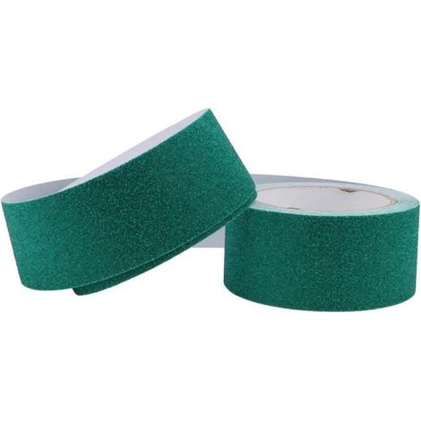 Zerone ruban antidérapant Quartz Sable Antidérapant Bande Sol Escalier Marche Antidérapant Sécurité PVC Ruban Adhésif 5m (1/4)