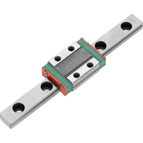 1 Stück LML9B Miniatur-Linearführungsschiene, 9 mm Breite, Gleitblock (100 mm)