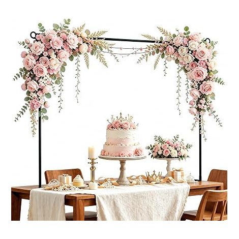 Balloon Arch Kit, Adjustable Metal Table Arch Stand 80-250cm (1/5)