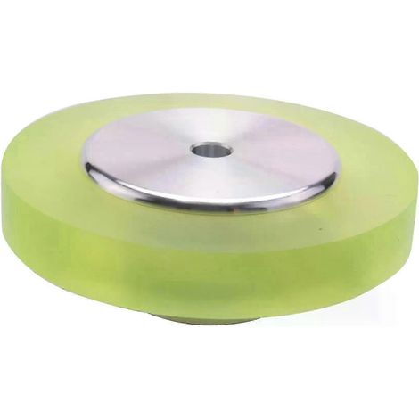 Roue de mesure industrielle en aluminium et polyuréthane de 200 mm pour codeur rotatif - JXLGV (1/5)
