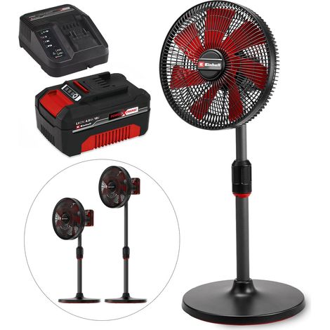 Einhell Cordless Pedestal Floor Fan 18V 320mm 4 Speed PXC GE-CF 18/320 1x4.0Ah (1/5)