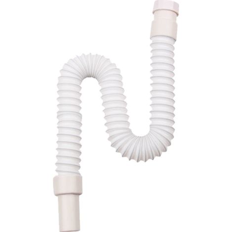 Tubo Di Scarico Acqua Lungo Per Sifone Flessibile Lavabo Lavandino Bidet GO168 (1/5)