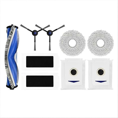 Set aus 3 Seitenwalzen + Mittelbürste + HEPA-Filter für den Debot T30 Pro Omni Saugroboter, kompatible Ersatzteile, effiziente Reinigung, einfache Wartung, Komplettset. (1/5)