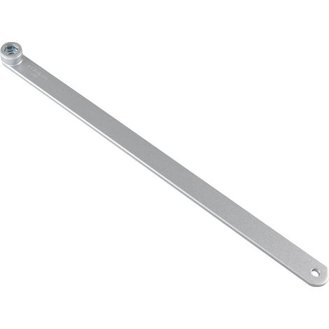 Geze Hebel passend zur R-BG Gleitschiene mit Rauchschalterzentrale, silber (1/3)