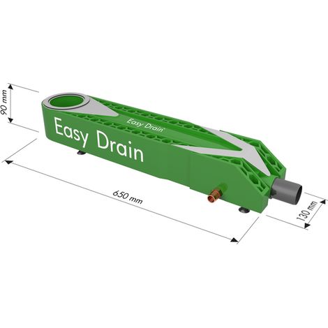 Siphon Easy Drain WTW système de récupération de chaleur kiwa sans Multi gouttière/ Multi Aqua bac (1/4)