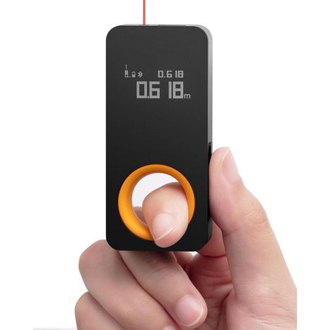 Bluetooth Digital Laser Rangefinder, Rechargeable Laser Meter, 0.05 – 30m, ±2 mm Accuracy, m/ft Switchable Units, Type-C Charging, for Home Decor and Design, Gift (1/5)