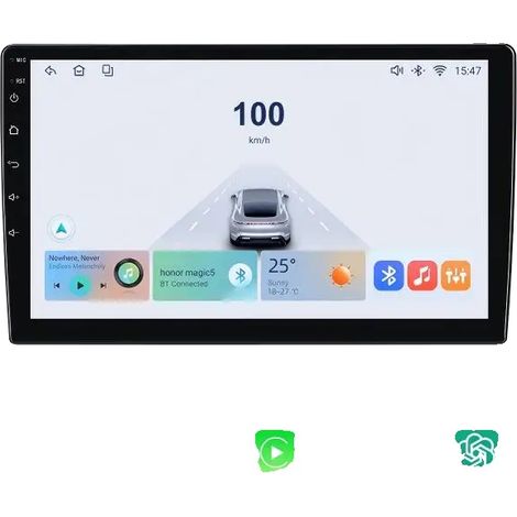 Autoradio, touchscreen, funzionalità di connettività moderne, compatibile con Ford Focus 2 3 Mk2 Mk3 2004-2011 touchscreen, X6 (6GB 128GB) DVR A (1/2)