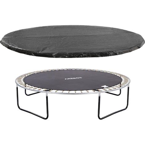 Canbolat Vertriebs Gmbh – Bâche de trampoline Ø 244 cm – Protection contre intempéries – Résistante aux UV – Fixation rapide avec élastiques – Matériau PE 130 g/m²