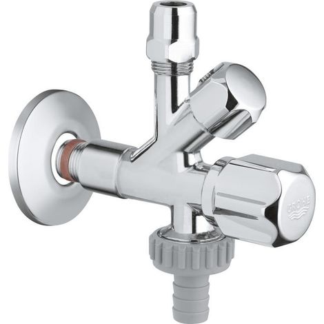 Grohe Válvula de control doble de 1/2″, cromada (22036000)