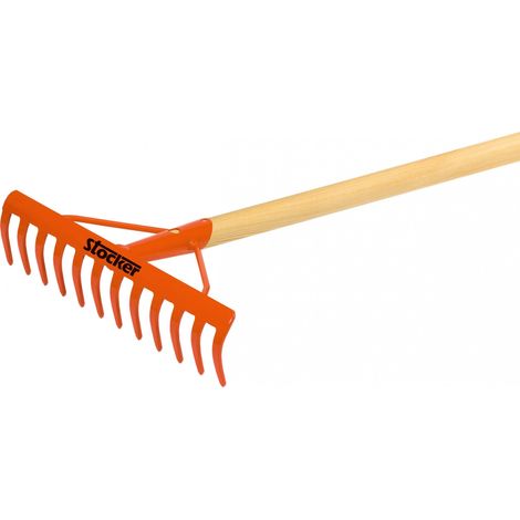 Stocker Rastrello a 12 denti con manico