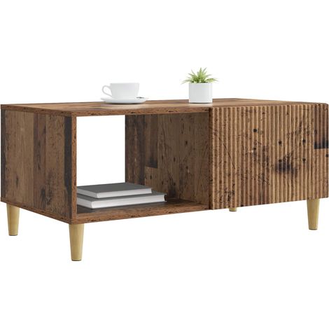 Maison Exclusive - Table basse Bois ancien 90 x 50 x 40 cm Bois d'ingénierie