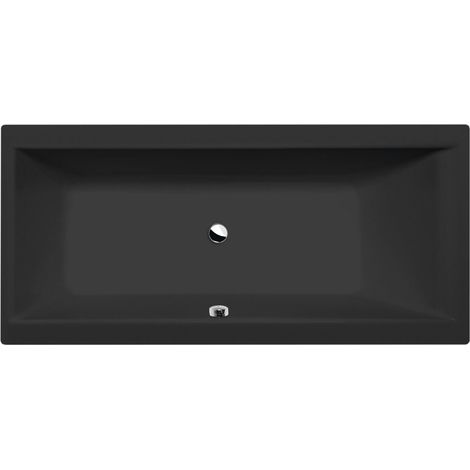 Baignoire rectangulaire CLEO 160x75x48cm, noir mat
