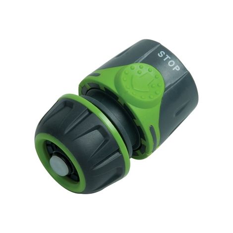 RACCORDO CON ACQUASTOP PER TUBI DA 1/2" E 5/8".