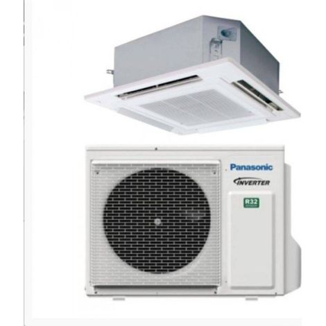 Panasonic Climatizzatore Monosplit a 4 vie a Cassetta 90x90 Serie PACI NX 24000 Btu U-71PZ3E5A - S-6071PU3E Gas R-32