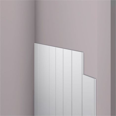NMC WG1-box WALLSTYL Noel Marquet 1 Scatola 12 pezzi 3D Rivestimento murale design moderno bianco 2,28 m2 (1/5)