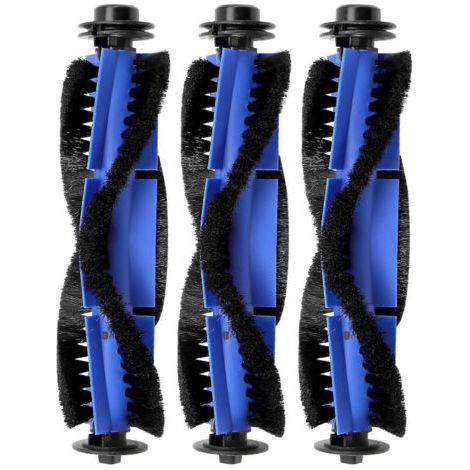 Lot de 3 brosses rotatives de rechange pour aspirateur robot Eufy RoboVac 11S, 15C, 30, 30C, 12 et 35C