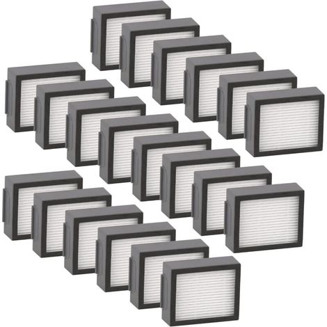 YMYNY (20 piezas) Filtro HEPA de repuesto compatible con iRobot Roomba i7 i7+ J7 j7+ Plus i3 i3+ i2 i2+ i1 i1+ i4 i6 i6+ i8 i8+ E5 E6 E7 EVO EI y J Series Kit de accesorios de filtro (NO PARA Combo J7 (1/4)