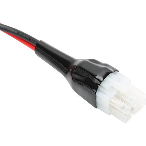 1 m Kurzwellen-Stromkabel für Autoradios, kompatibel mit Yaesu FT-857D, FT-897D, ICOM IC-725A, IC-706 und IC-78. (1/5)
