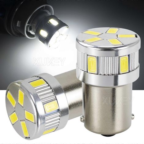Ampoule LED blanche 24V 12V 67 89 97 5007 5008 R5W R10W 1156BA15S pour camping-car, caravane, bateau, plafonnier, feu de position arrière de voiture (1/5)