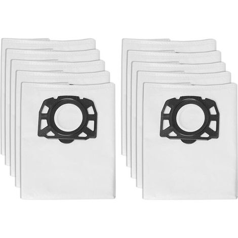 Lot de 10 Sacs pour Aspirateur Karcher wd4 wd5 wd6 mv4 mv5 mv6 (1/3)