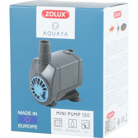 Mini pompe a eau aquarium - ZOLUX - 7 W - Débit réglable de 220 a 550 L/H - Pour aquarium jusqu'a 80 a 120 L (1/3)