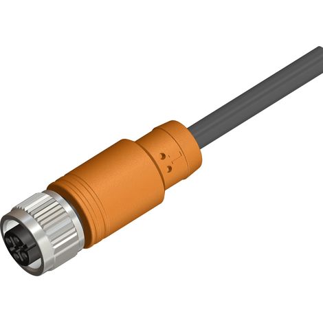 Connecteur industriel pré-câblé RS PRO 4 conducteurs , M12 Femelle, 2m ( Prix pour 1 )