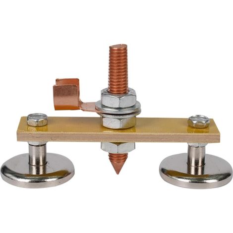 Tête d'aimant de soudage avec ventouse aimantée Panneau isolant en fer Soudeur Outil électrique Durabilité et stabilité Outils de repérage de matériaux de (1/5)
