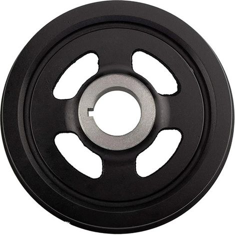 2312423772 convient à l'équilibreur de poulie d'amortisseur de vilebrequin d'un moteur Hyundai Kia 2.0L (modèle 05-11). (1/4)