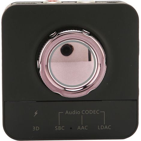 Adaptateur Bluetooth AUX, appels mains libres, réveil vocal, stéréo HiFi 2 en 1, récepteur et émetteur de musique sans fil (1/4)