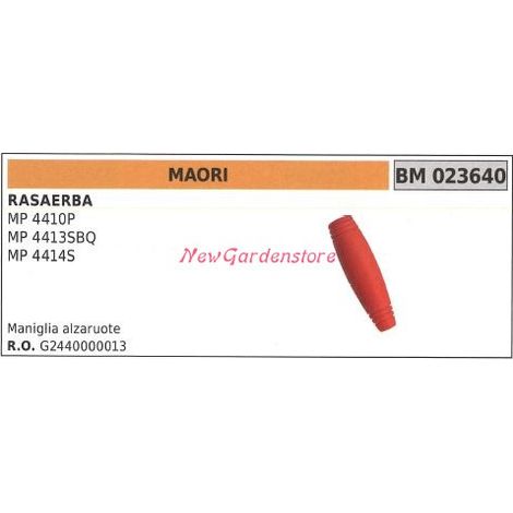 Empuñadura de la rueda de corte del cortacésped MAORI MP 4410P 023640
