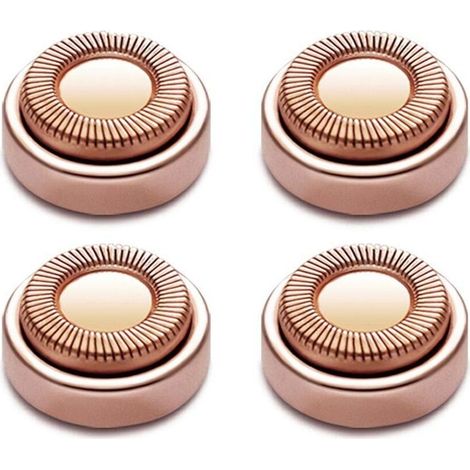 Têtes de rechange pour épilateur visage, lames de retrait poils du visage et lèvre supérieure, accessoires épilation duvet femme (1/5)