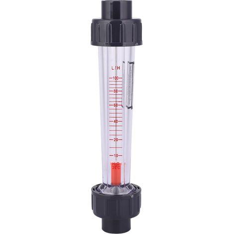 Débitmètre À Tube En Plastique - Précision 4 % - Plage De Débit 10-100 L/H - Résistant Aux Acides Et Alcalis - Pour Liquides - 1 Pièce (1/5)