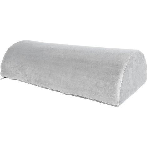 Oreiller demi-lune en mousse à mémoire de forme ergonomique à haut rebond pour la taille, la nuque et les jambes, idéal pour dormir. (1/5)