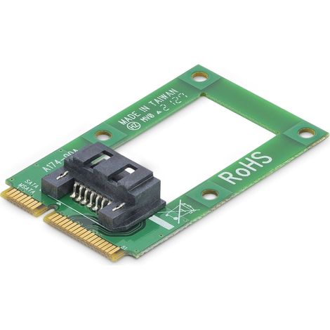 StarTech.com Adaptateur mSATA vers DD / SSD SATA 2,5" ou 3,5" - Carte Convertisseur Mini SATA à SATA