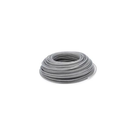 Fil Coupe Bordure Universel, Ligne de Trimmer Strimmer en Acier 3.0 mm, Fil d'acier Débroussailleuse Robuste pour Bosse Tête Tondeuse À Gazon de Jardinage