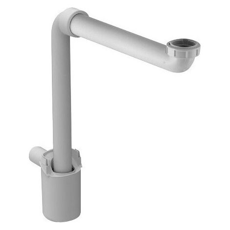 Siphon compact blanc, 1 1/4 pouce DURAVIT