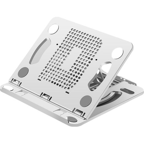 Support Pour Ordinateur Portable - Rotation 360° - Réglage Inclinaison 8 Positions - Antidérapant - Ergonomique - 1 Pièce (1/5)