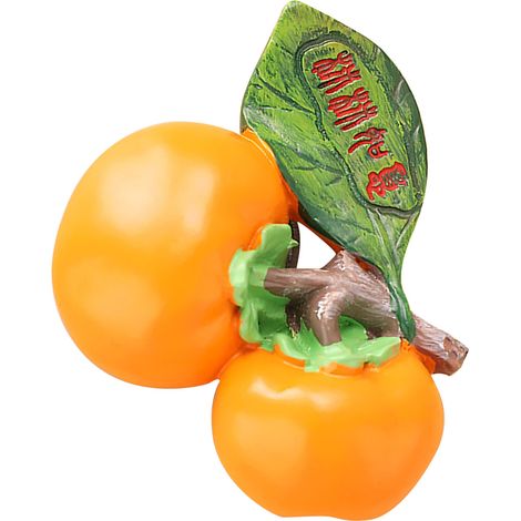 Aimant de réfrigérateur 3D en forme de fruit, en résine, mignon et décoratif, accessoire photo polyvalent pour la cuisine et le bureau. (1/5)
