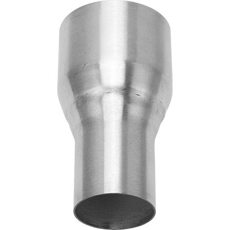 Système D'échappement 51Mm à 76Mm Connecteur de Réducteur D'échappement Tuyau de Réduction Poli Miroir en Acier Inoxydable Standard Conique