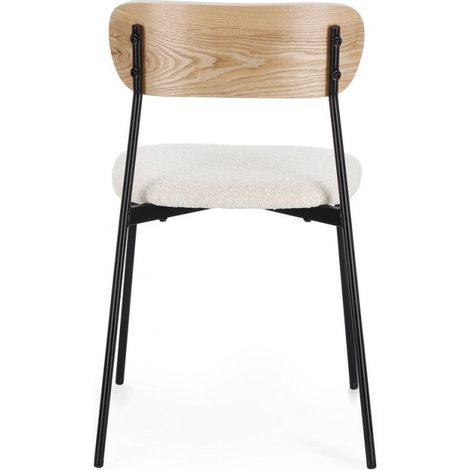2 Sedie da cucina design moderno Genevieve YES - Avorio (1/5)