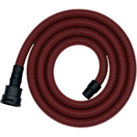 Flexible d’aspiration, Ø 27 mm, longueur 3,5 m, raccords 58 mm/ 30 mm intérieur/ 35 mm extérieur, antistatique metabo (1/3)