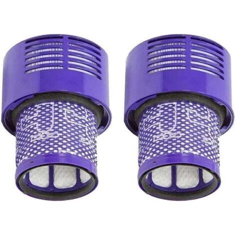 Confezione da 2 filtri di ricambio lavabili per aspirapolvere Dyson V10. Filtri di ricambio Dyson per la serie V10 (SV12).