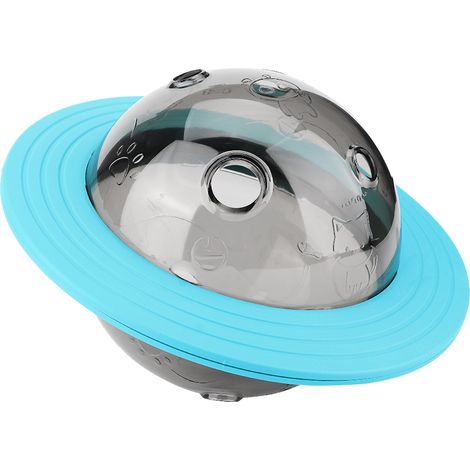 Jouet éducatif interactif en silicone anti-fuite de nourriture pour chiens, bleu lac. (1/5)