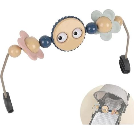 Structure de jeu pour portique bébé - Voiture bébé avec structure de jeu et yeux mobiles (1/5)