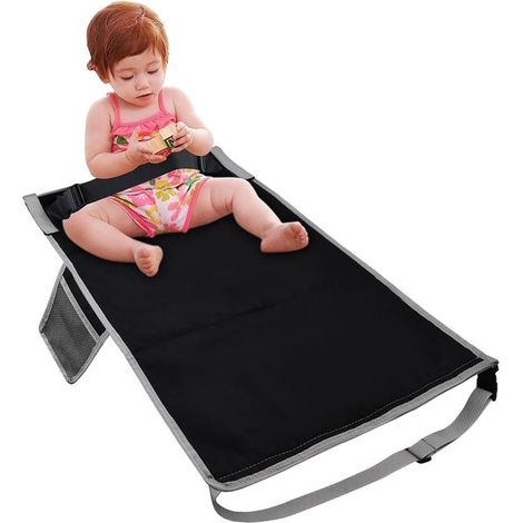 Hamac de voyage, repose-pieds d'avion, accessoire de relaxation portable pour hommes et femmes (1/5)