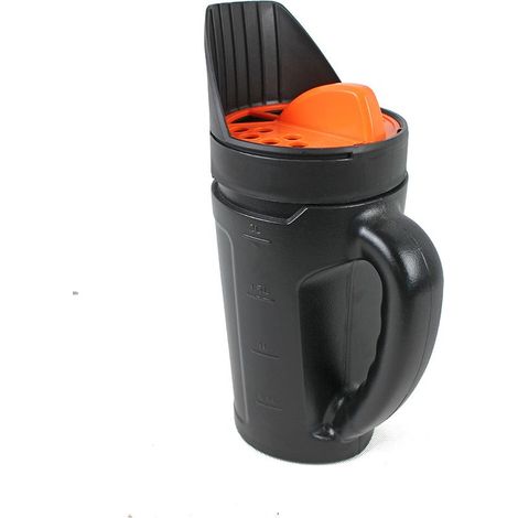 Épandeur, Solid, Longueur : 30 cm, Poids : 286 g, Plastique Renforcé de Fibres de Verre, Noir/Orange, 1057076 (1/4)