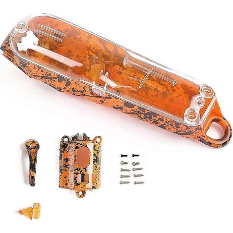 Komplettes Etui- und Schutzhüllenset für die kabellosen Haartrimmer Wahl 5-Star Magic Clipper 8148 und 8591 (orange) (1/5)